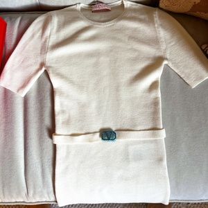 Valentino Wool Sweater- Cream NWT